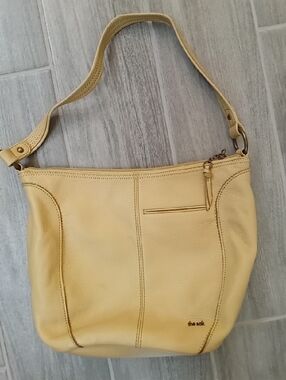A Beautiful Buttery Yellow Bag By The Sak
